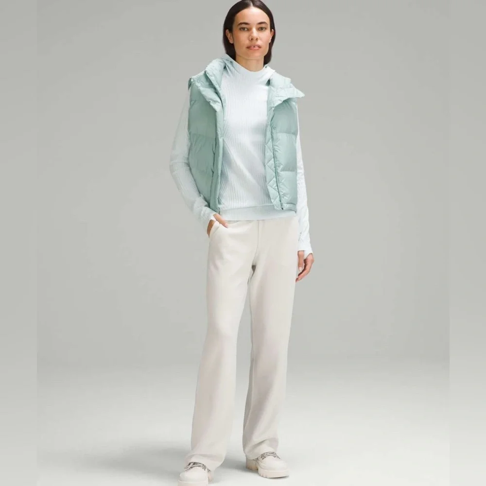 Lululemon Rest Less Hoodie in Aerial Current Sheer Blue - Size 10 - Picture 3 of 12